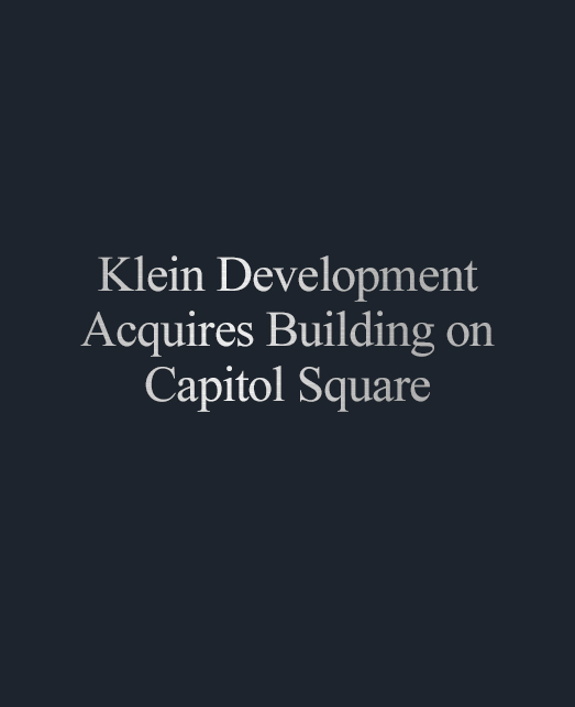 Klein Development Acquires Building on Capitol Sqaure